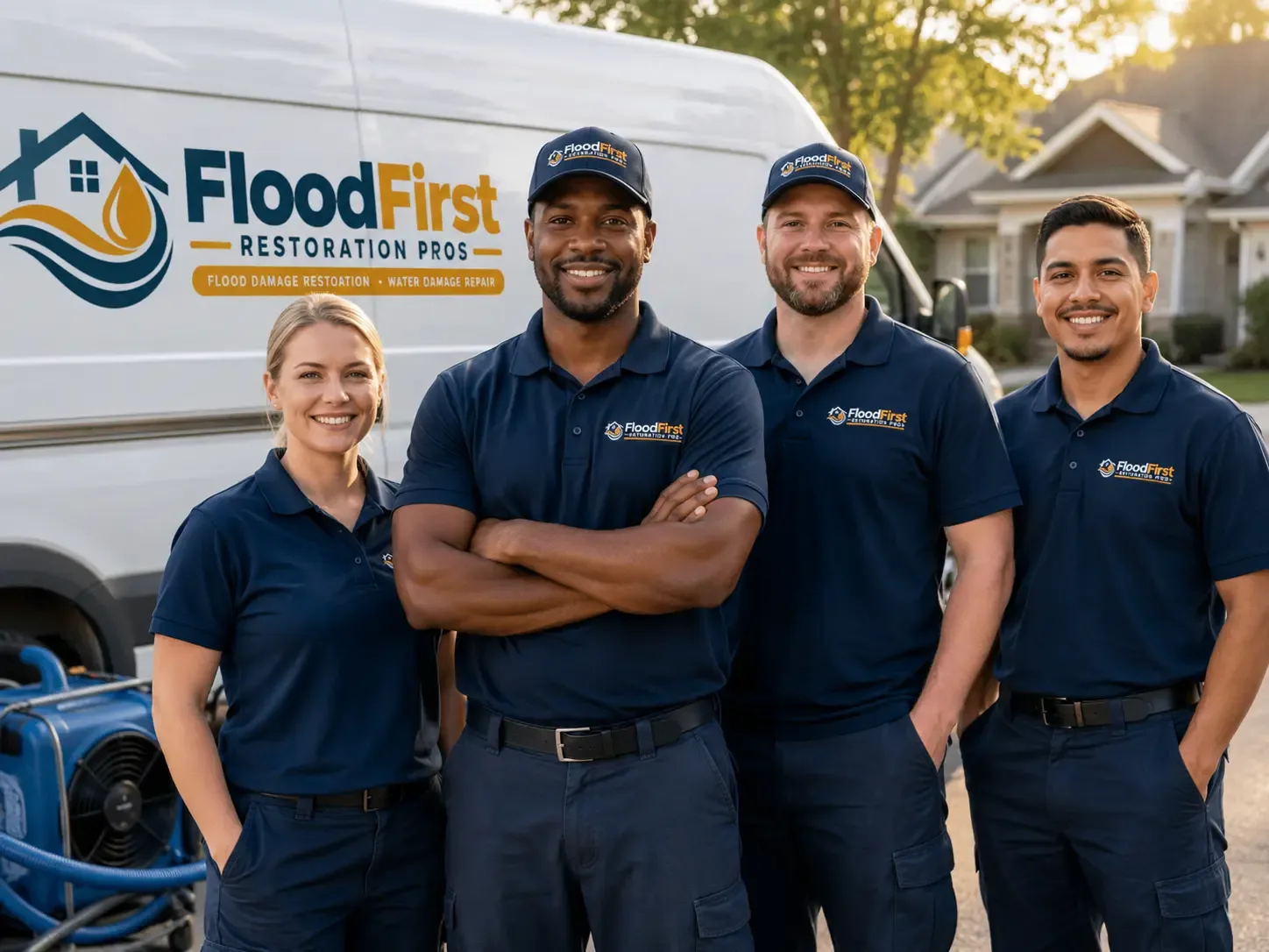 Flood Damage Restoration company in Montgomery, MI